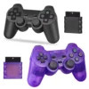 kf-S2f16a9013a5d468cadfb49571480c4667 Wireless Controller For PS2/PS1 Gamepad Dual Vibration Shock For Sony Playstation 2 Joypad Joystick Controle USB PC Game Console