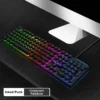 kf-S4cb3dc4d26a8401498c894749070a014j 104keys Punk Retro Keyboard Rainbow Backlight Wired Keyboard RGB Backlit Breathing Light Gaming Ergonomic Keyboard for Office PC