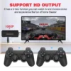 X2 Plus 4K Retro Game Console 128GB 40000+ Games - Wireless Controller for PS1/N64/DC, 50 Emulators HD TV Stick