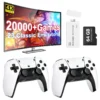 2025 4K Retro Game Stick 64GB Memory Card 20000+Games 23 Emulators Plug-and-Play Double 2.4GHz Wireless Game Controller