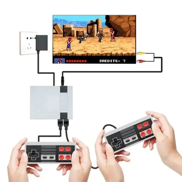 Portable Game Console Mini Retro Video Game System Built-in 620 Games 8-Bit FC Nes TV Console for Christmas Gifts
