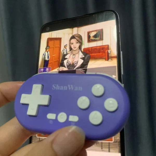 ShanWan leichte Mini Wireless Bluetooth Sammler Spiel-Controller tragbare Multi-Plattform drahtlose Konnektivität