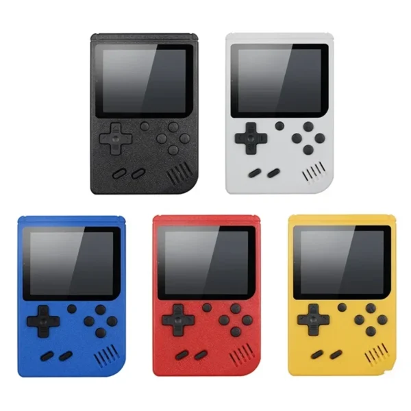 Mini Retro Handheld Game Console Built-in 400 FC Games with Portable 8-Bit 2.4 Inch Color LCD Screen Video Game Player Kids Boy
