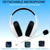 2025 New Gaming Headset with Noise Canceling Microphone Surround Sound LED Headphones for PS5 PS4 Laptop Mac Computer NS Switch