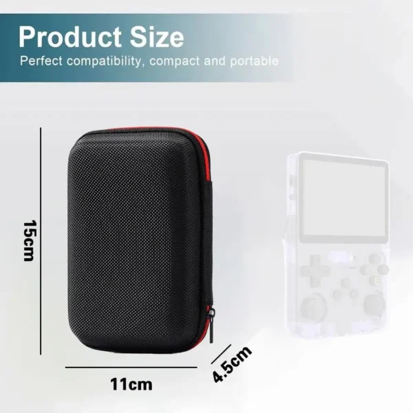 Carrying Case for r36s R35S EVA Protective Hard Storage Bag Portable Protective Case With Mesh For Game Console Accessories