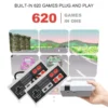 Portable Game Console Mini Retro Video Game System Built-in 620 Games 8-Bit FC Nes TV Console for Christmas Gifts