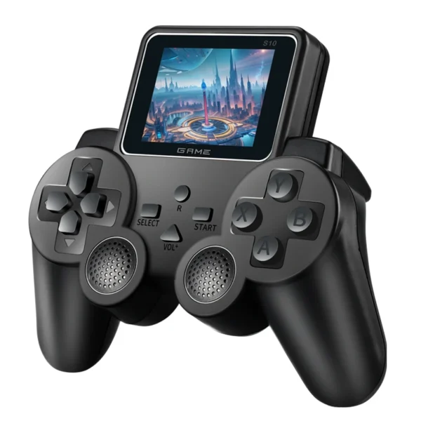 kf-Sdcd415e1a4a04e359eb38100cb153618j S10 Tragbare Videospielkonsolen Gamepad Controller 2,4-Zoll Eingebaut 520 Spiele Retro Handheld Game Player AV Output Control