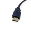 HDMI-compatible To 3RCA Cable 1.5M with HDMI-compatible Male To AV Audio Video Wire for TV Only for Player To TV