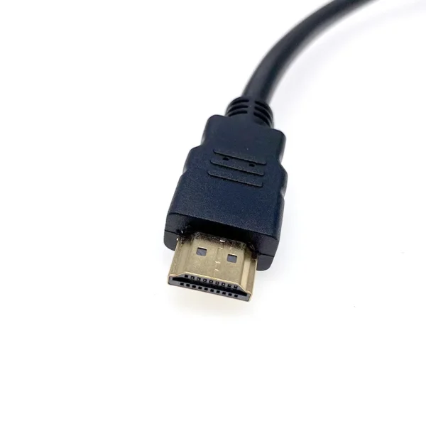 HDMI-compatible To 3RCA Cable 1.5M with HDMI-compatible Male To AV Audio Video Wire for TV Only for Player To TV